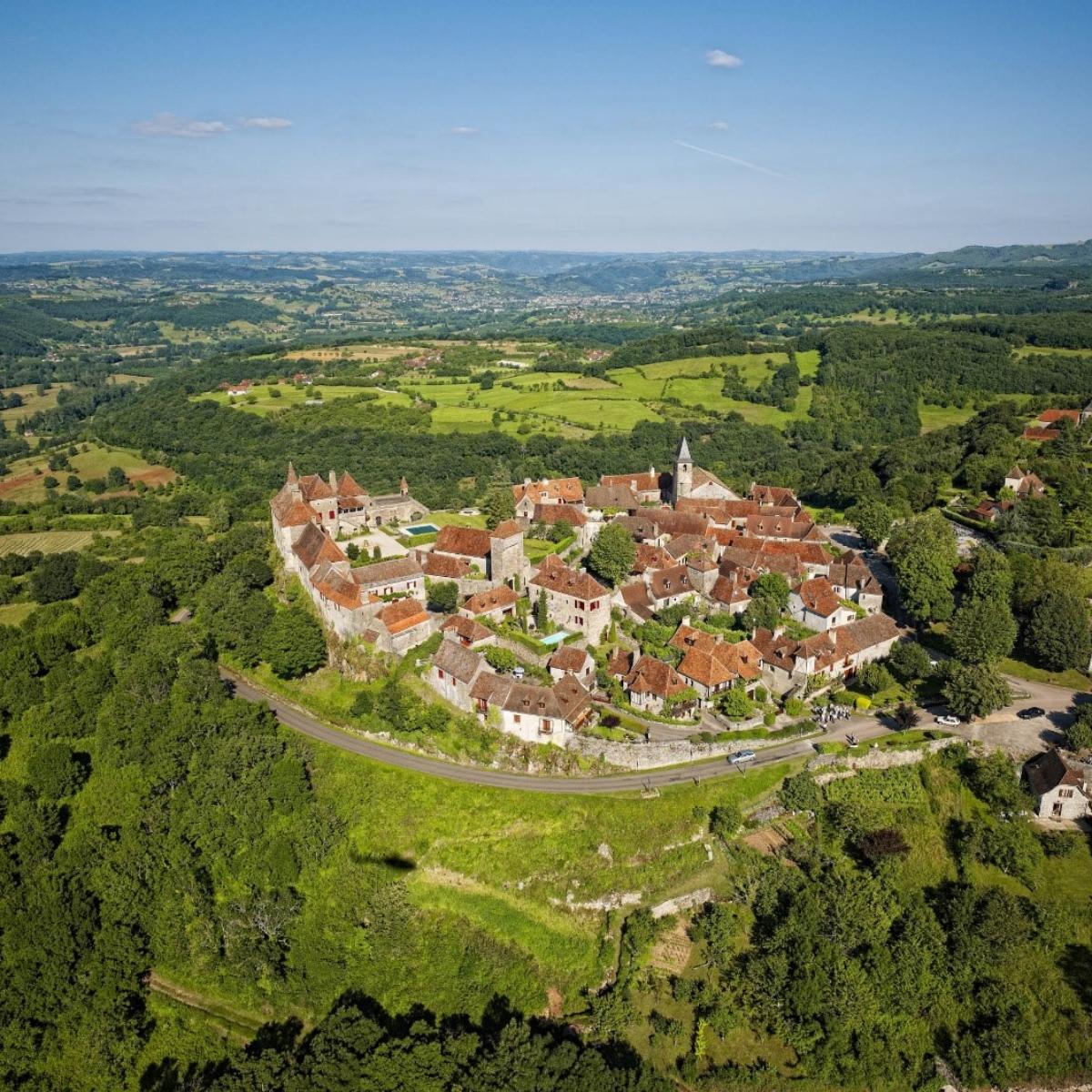 Depuis Loubressac Un Des Plus Beaux Panoramas Du Lot