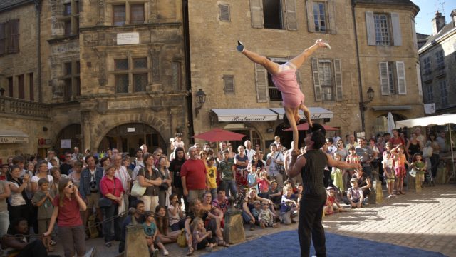 Spectacles de rue à Sarlat