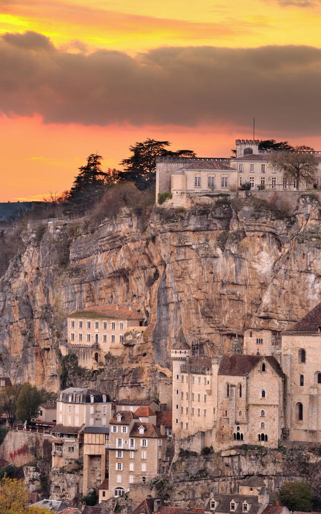 Vue sur la Cité mariale de Rocamadour