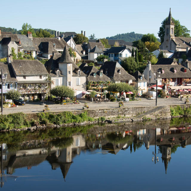 Les quais d'Argentat-sur-Dordogne