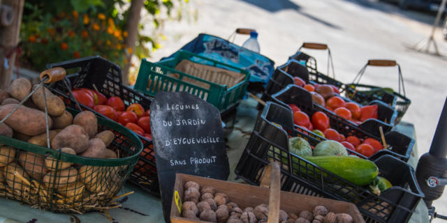 Marché bio de Sarlat