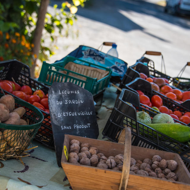 Marché bio de Sarlat