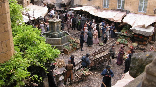 Tournage de films à Sarlat-la-Canéda