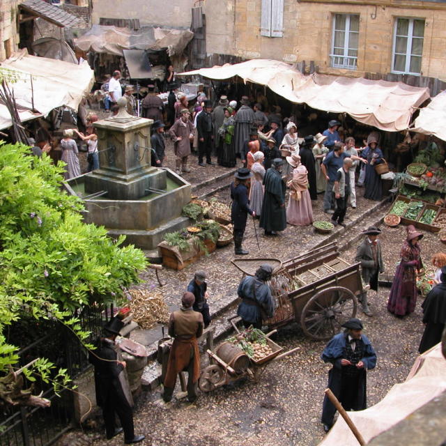 Tournage de films à Sarlat-la-Canéda