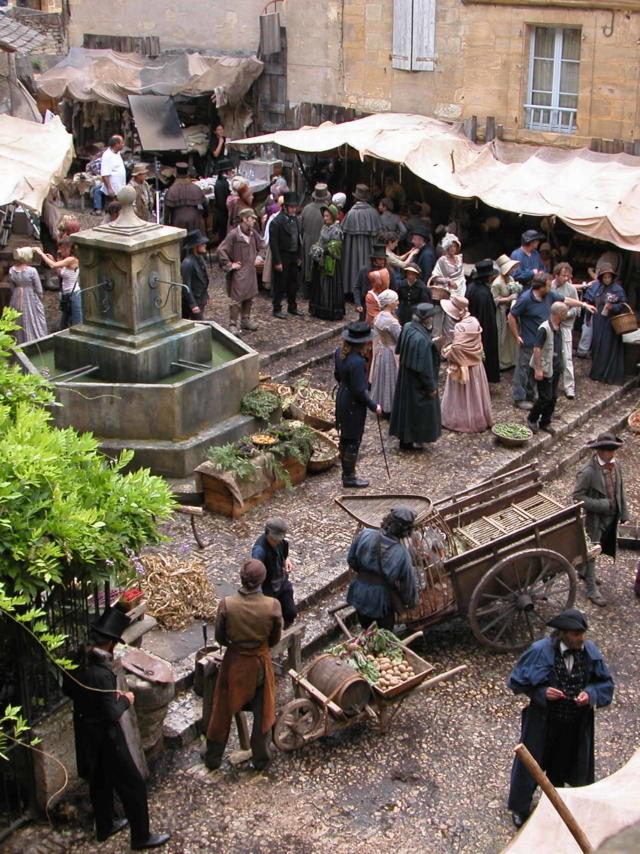 Tournage de film à Sarlat