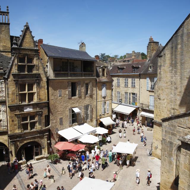 The famous la Boëtie mansion in Sarlat