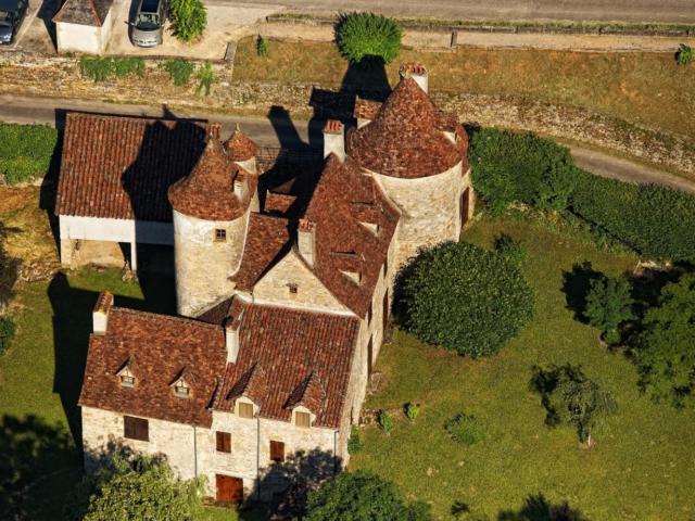 Le village d'Autoire en Quercy