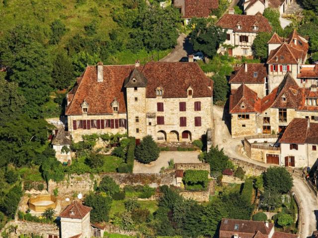 Le village d'Autoire en Quercy