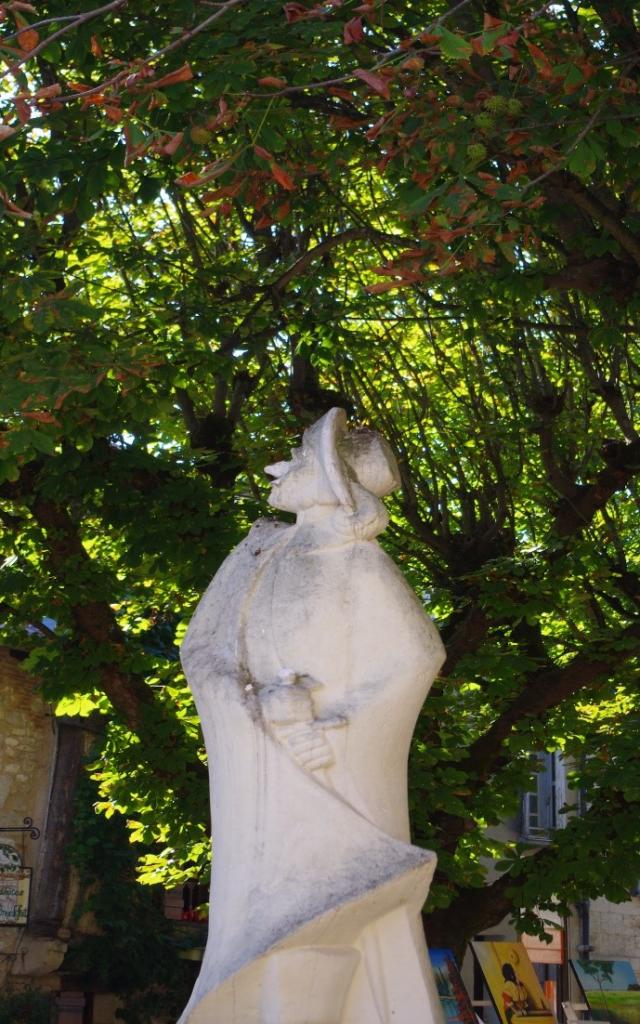 Statue de Cyrano de Bergerac