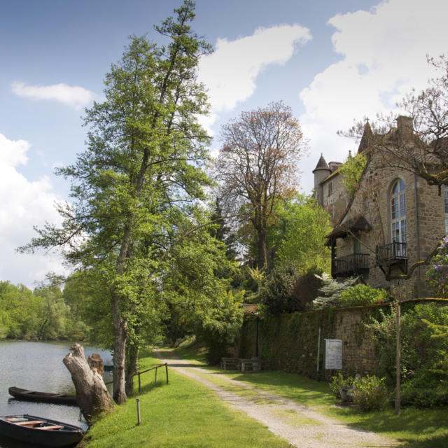 Bords de Dordogne à Carrenac