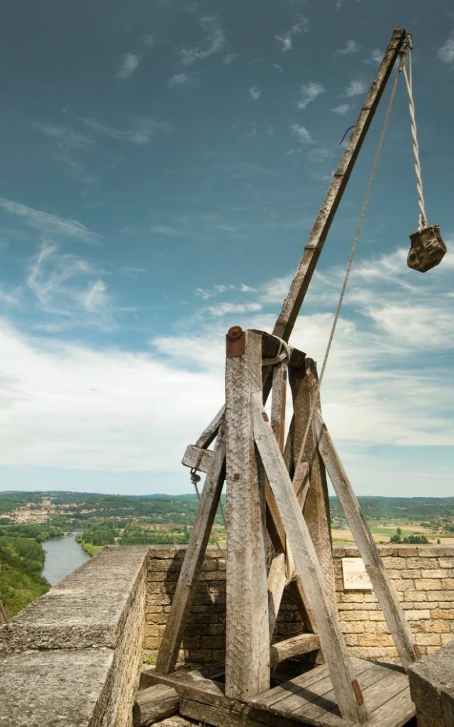 Trébuchet du Château de Castelnaud