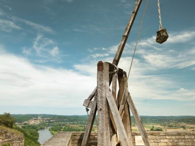 Trébuchet du Château de Castelnaud