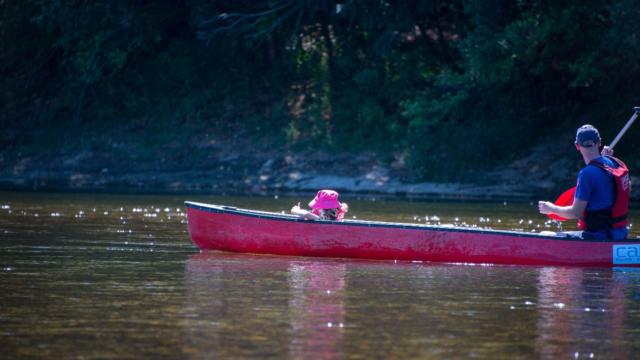 Canoë sur la Dordogne