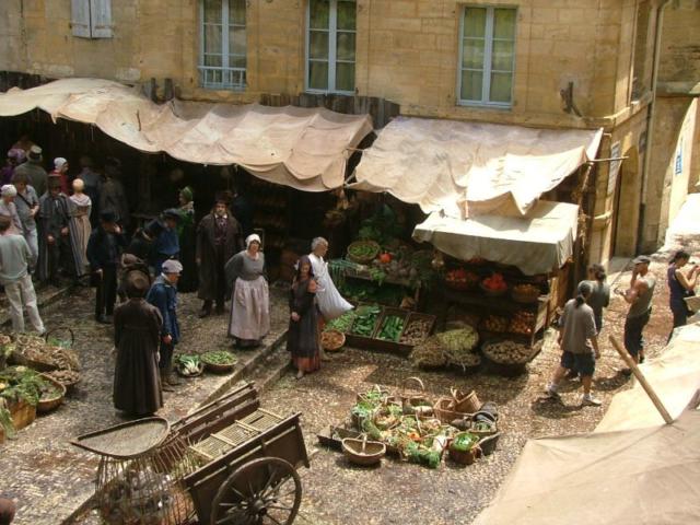 Tournage de film à Sarlat