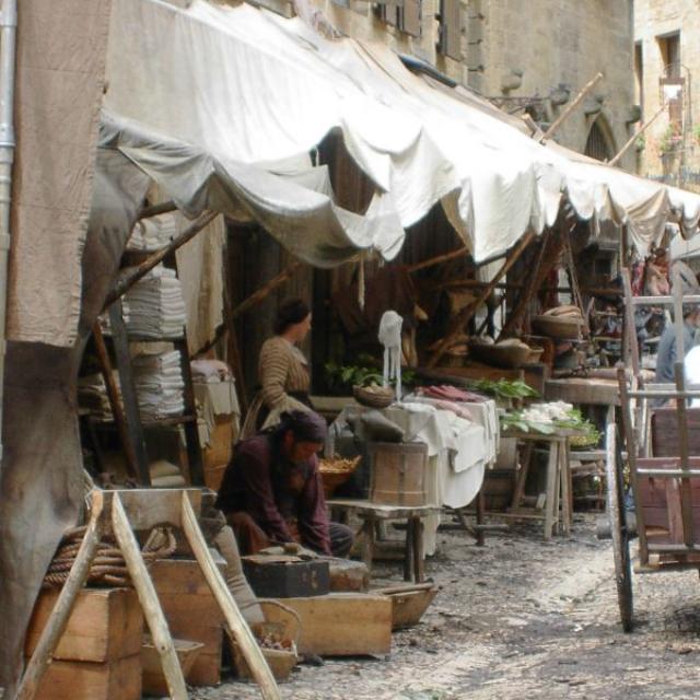 Tournage de film à Sarlat