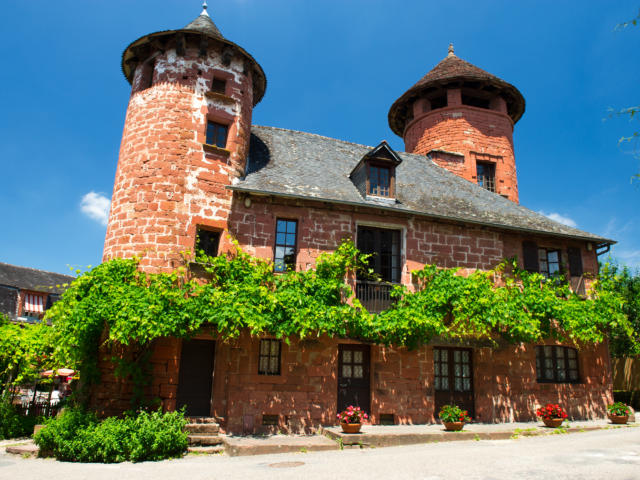 Collonges la rouge en Corrèze