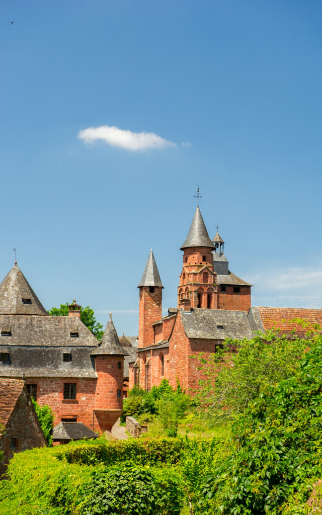 Collonges la Rouge, près de Brive, en corrèze