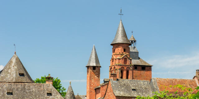 Collonges la Rouge, près de Brive, en corrèze