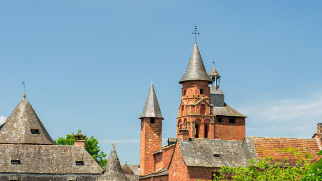 Collonges la Rouge, près de Brive, en corrèze