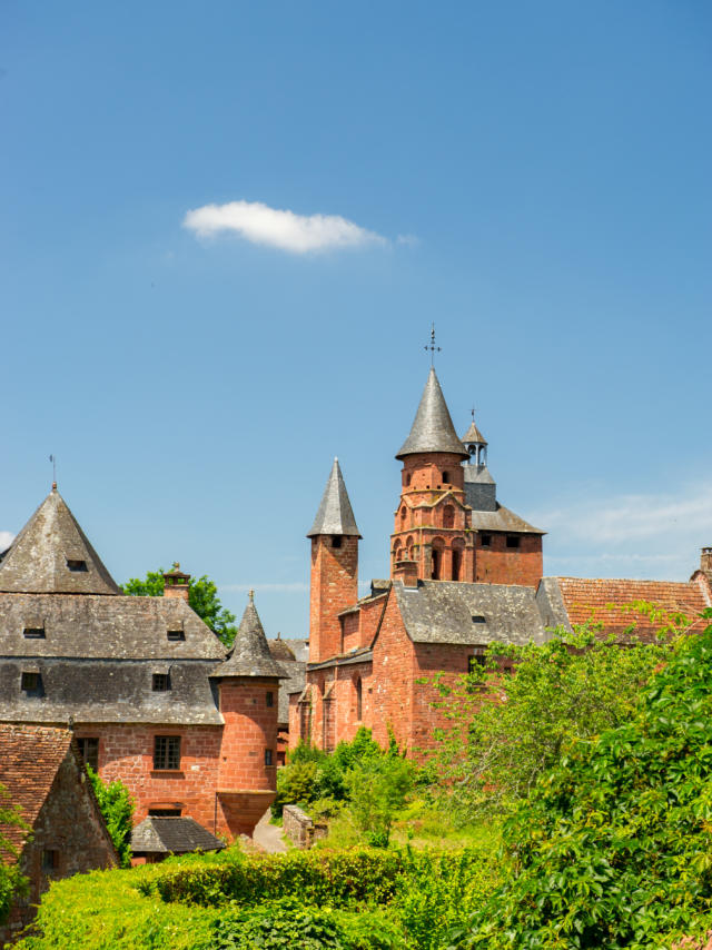 Collonges la Rouge, près de Brive, en corrèze