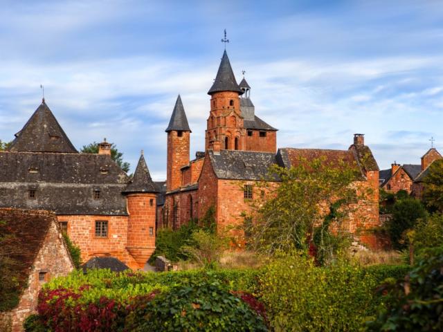 Collonges La Rouge, dans la région de Brive