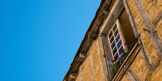 Maison de Sarlat à colombage