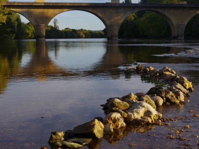 Limeuil, à la confluence de la Dordogne et de la Vézère