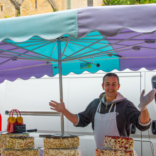 Marché de La Roque Gageac - Plus beaux village de France