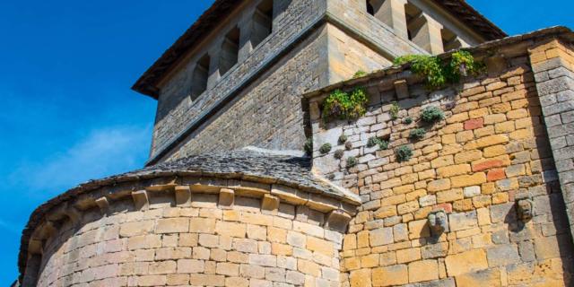 Eglise de Marquay, au nord de Sarlat