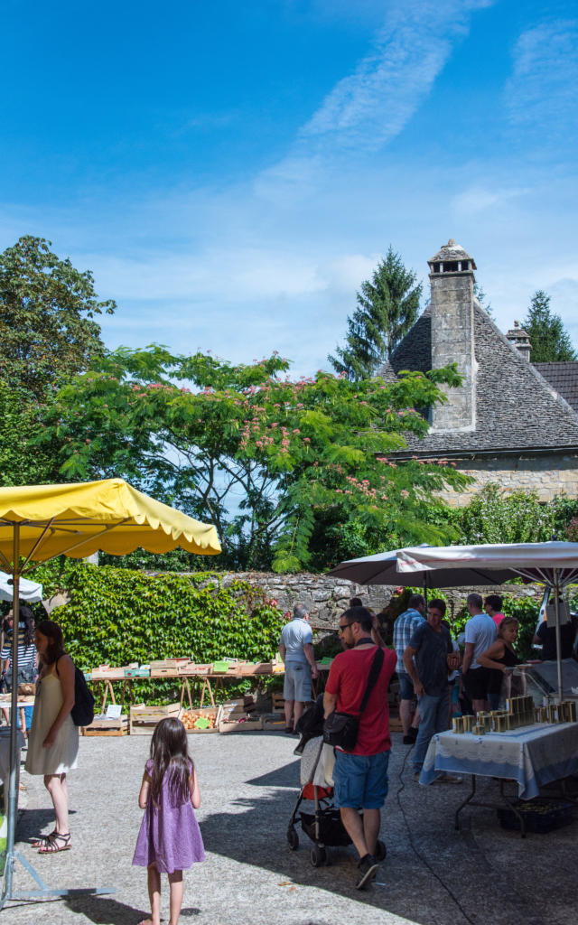 Marché de Marquay, proche de Sarlat