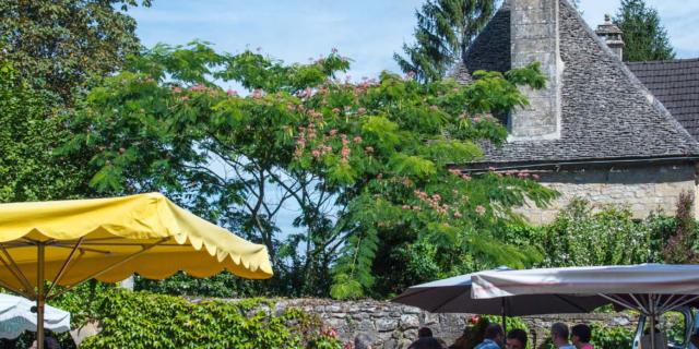 Le marché de Marquay, un des marchés de Producteurs du Pays du Périgord Noir