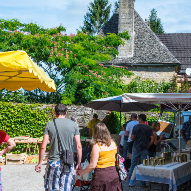 Marché de Marquay