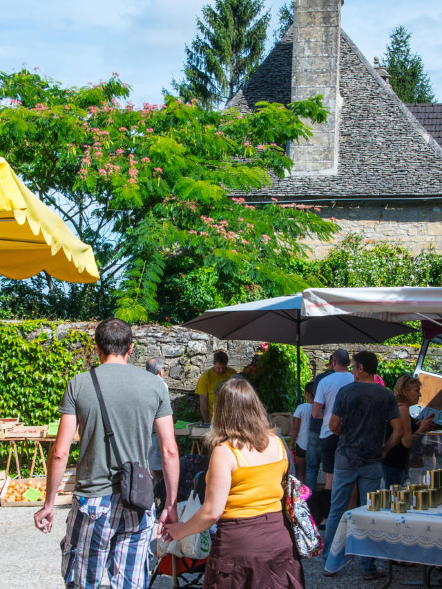 Marché de Marquay