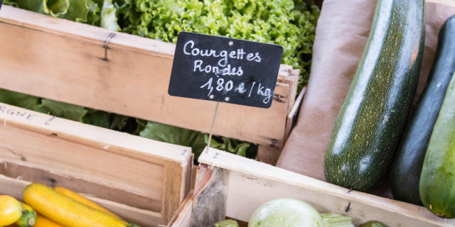 Marché bio de Sarlat