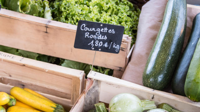 Marché bio de Sarlat