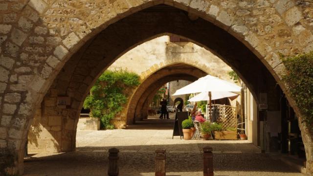 Arcades de la bastide de Monpazier