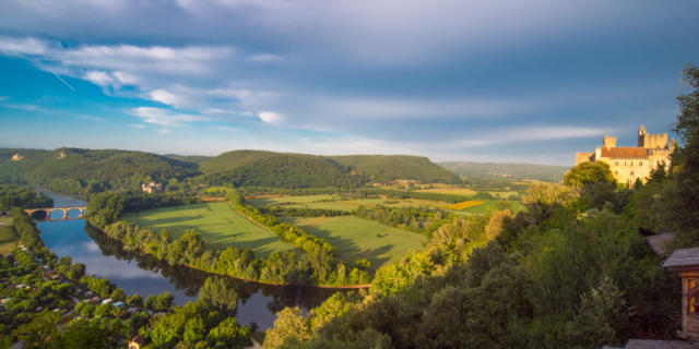 La vallée de la Dordogne depuis Beynac