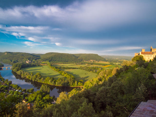 La vallée de la Dordogne depuis Beynac