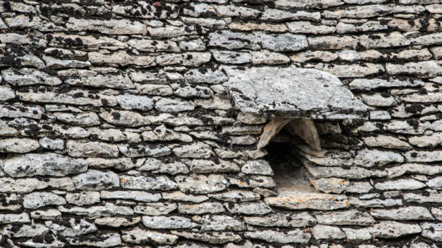 Toiture en lauze, caractéristique du Périgord Noir