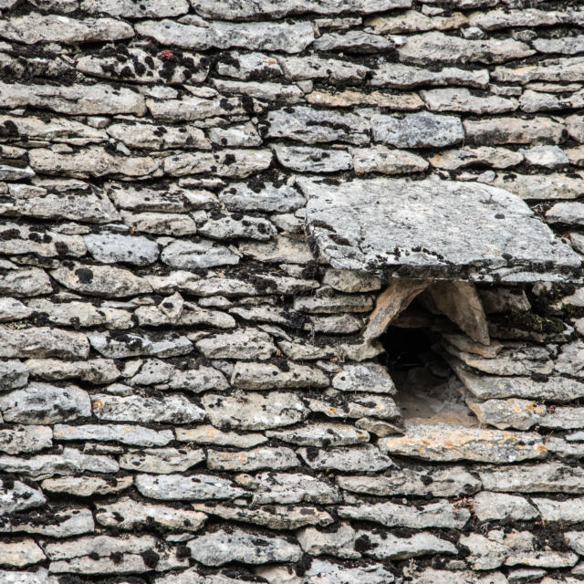 Toiture en lauze, caractéristique du Périgord Noir