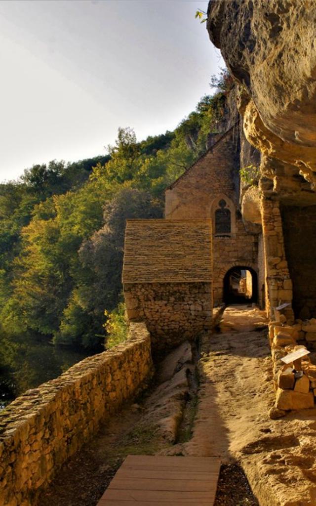 Village de la Madeleine sur la vallée de la Vézère