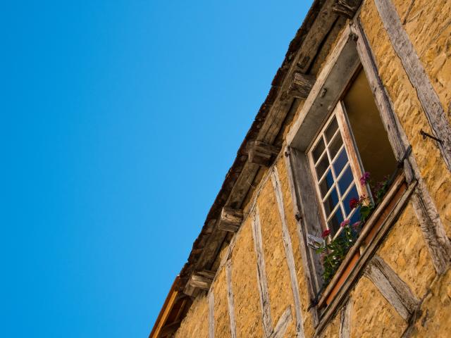 Maison de Sarlat à colombage