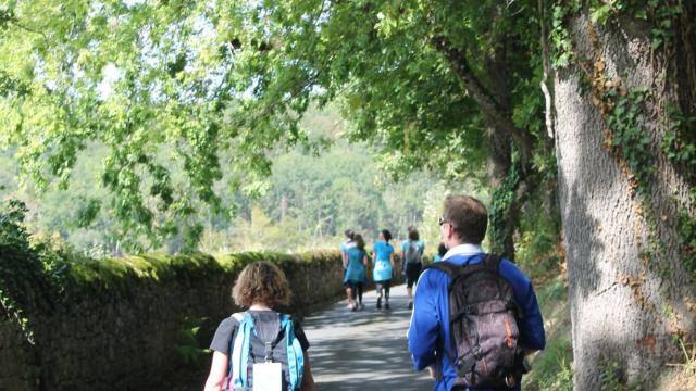 Chemin de rando de Vitrac à Montfort