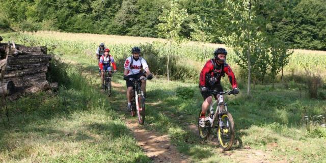 VTT à Saint Léon Sur Vézère