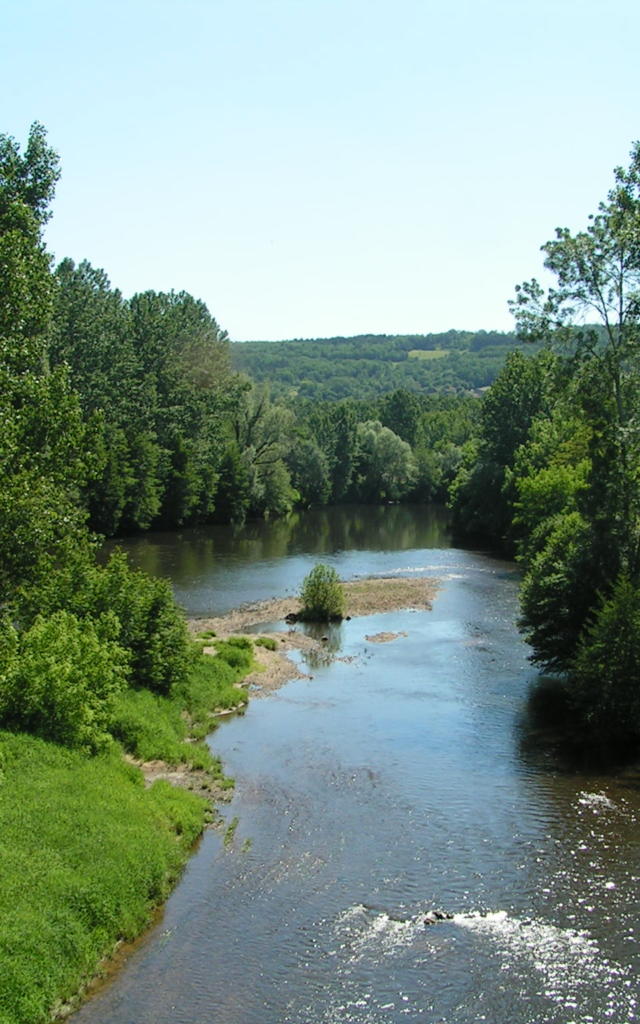 La Vallée de la Vézère, au nord de Sarlat