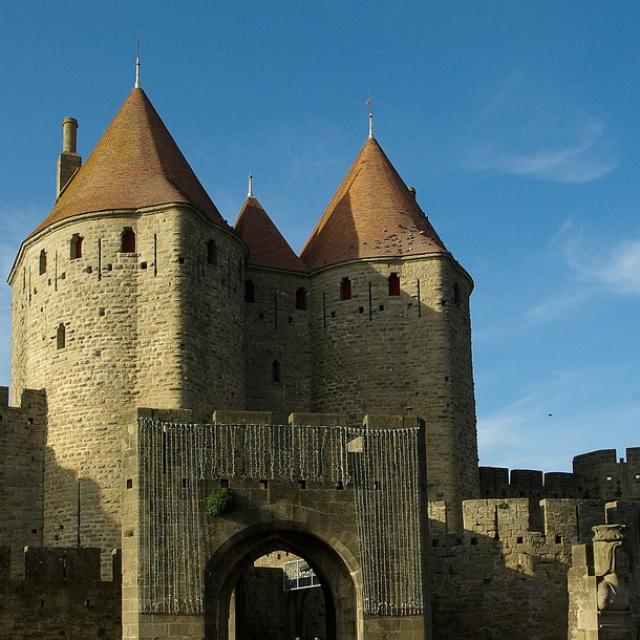 Portes de la Cité médiévale de Carcassonne