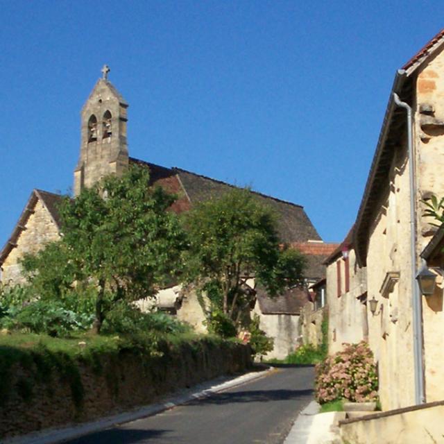 Village de Saint André Allas, proche de Sarlat et des Eyzies