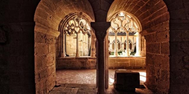 Cloitre de l'abbaye de Cadouin