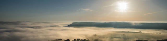 PAysage de Dordogne sous le Soleil