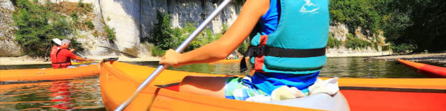 Canoe sur la Dordogne